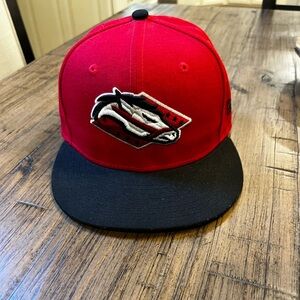 Arkansas Travelers New ERA Fitted 59Fifty Baseball Hat, Size 6 3/4